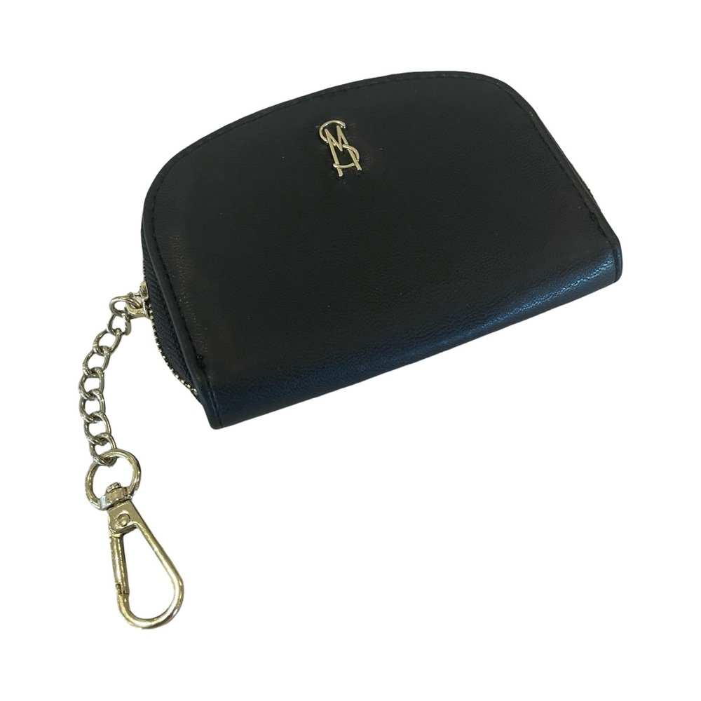 🖤 Black Steve Madden Coin Keychain Wallet Purse 🖤